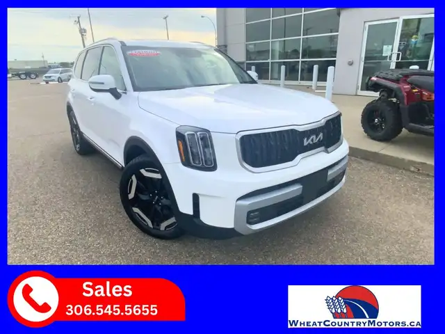 2024 Kia Telluride EX AWD 8 Passenger | Navigation | Sunroof | M