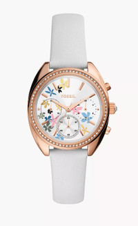 Brand New Female Original Leather Fossil Watch