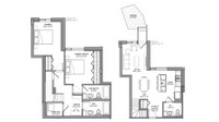 Condo appartement NEUF à louer- logement locatif-nouveau-luxe-2 bedrooms/chambres-4.5 4 1/2-loft-2cc... (image 3)