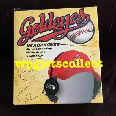 Winnipeg Goldeyes - Baseball Headphones - 2014. Brand New Condition. Items are still sealed in origi...