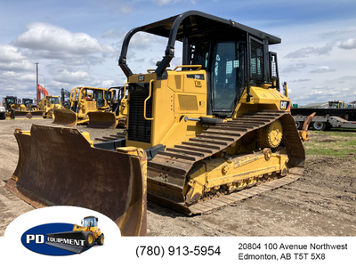 2016 Caterpillar D6N LGP Crawler Dozer Air conditioned cab, Air ride seat, Wired for Grade Control,...