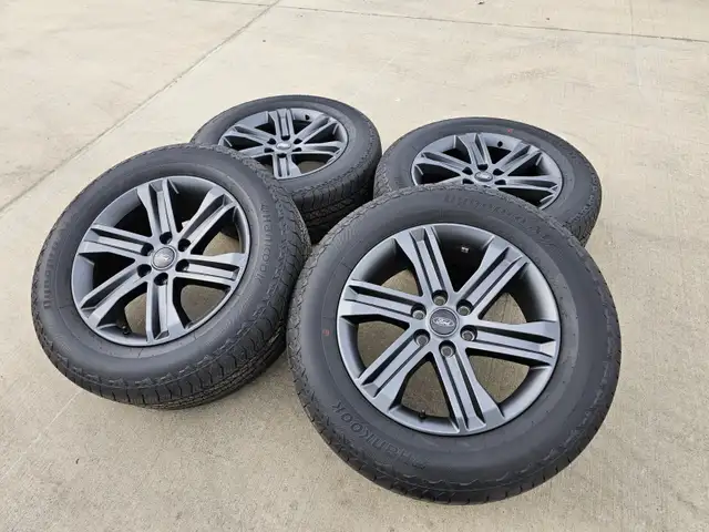 Ford F-150 OEM Lariat Rims with Hankook Dynapro AT2 Tires in Tires & Rims in Edmonton - Image 2