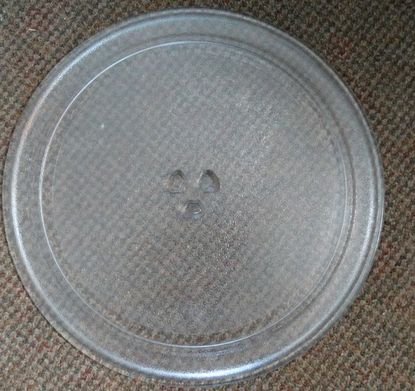 Microwave glass turntable