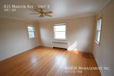 Welcome to 815 Marion Unit 3. Newly refinished 2-bedroom, 1-bathroom upper unit on Marion Street. Wh...