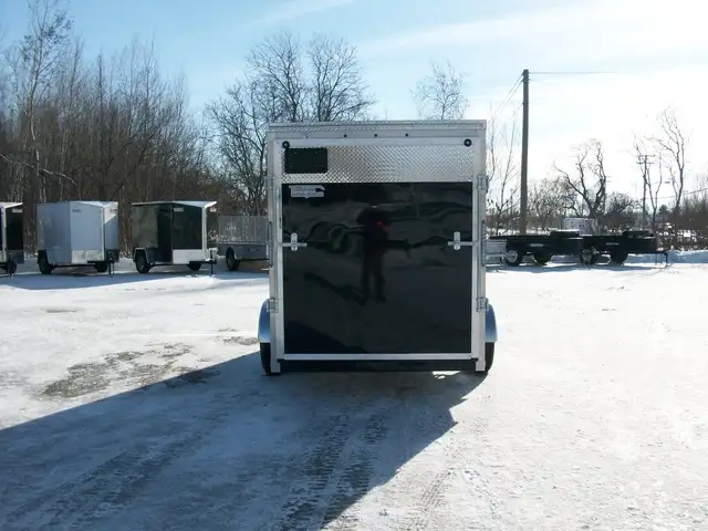 2025 Weberlane 6' X 12' 1 ESSIEUX RAMPE V-NOSE VTT MOTO TRACTEUR in Cargo & Utility Trailers in Laval / North Shore - Image 6