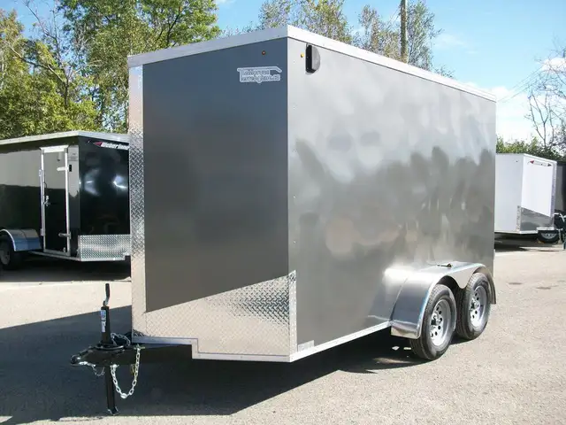 2025 Weberlane CARGO 6' X 12' V-NOSE 2 ESSIEUX 7'HT CONTRACTEUR  in Cargo & Utility Trailers in Laval / North Shore - Image 4