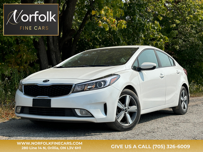2018 Kia Forte 84,908 km 4 Cylinder Engine 2.0L, Automatic AM/FM/CD, Satellite Radio, A/C, Cruise Co...