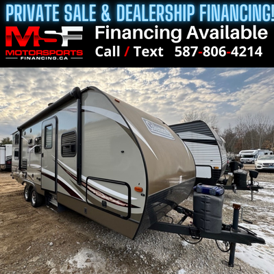 Welcome to Motorsports Financing - Kelowna! 2017 Dutchmen Colemen Engine: 570