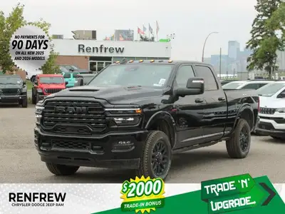 4x4, 6.7L Cummins HO Turbo Diesel, 8-Spd TorqueFlite, Power Sunroof, Night Edition, Power Running Bo...