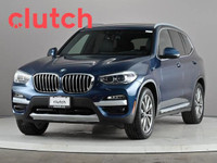 2019 BMW X3 xdrive30i AWD w/ Apple CarPlay, Heated Front Seats, 