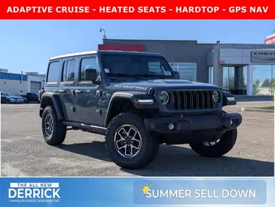 The New 2026 Jeep Wrangler Rubicon combines legendary off-road capability with modern comfort and ad...
