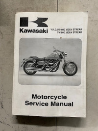 Sm331 Kaw Vulcan1600 VN1600 MeanStreak Motorcycle Service Manual