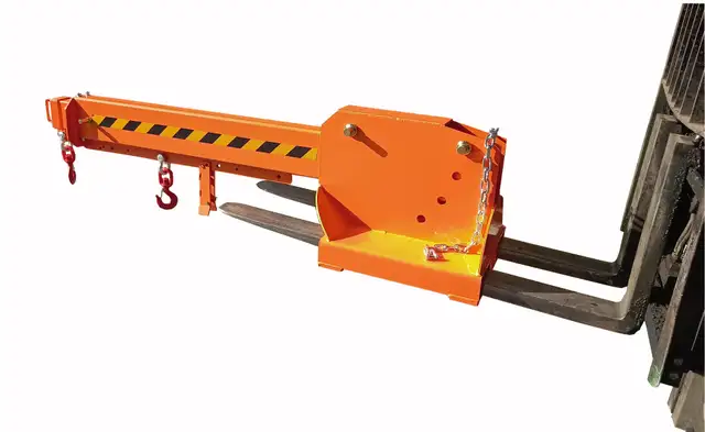 New 2.5 Ton Adjustable Forklift Crane Jib Boom CJIB2500 in Heavy Equipment Parts & Accessories in Regina - Image 3