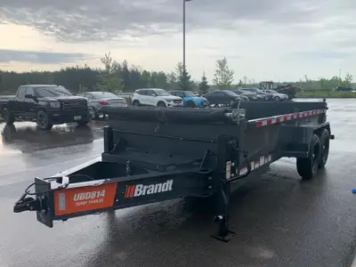 Brandt Work Ready 8 and 11 Ton, 14’ or 16’ Dump Trailer Model: UBD814 / UBD816 / UPD1116 / UGD1116 S...