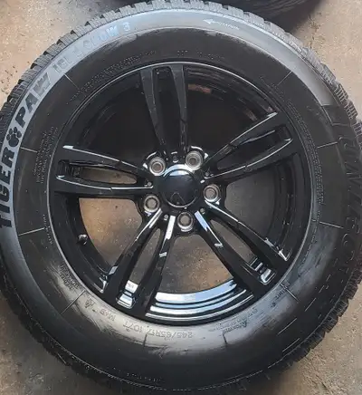 Tires Uniroyal Tigerpaw Ice&Snow3 245/65/17 107T 10/32 DOT 20 Rims Size: 17x8 Bore: 72.6mm (Hub Ring...