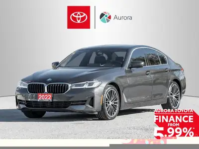 Experience the perfect fusion of style and performance with the 2022 BMW 5 Series 530i xDrive Sedan....