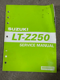 Sm114 Suzuki LTZ250 Service Manual 99924-1429-01