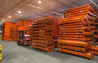 new and used redirack beams for pallet racking in stock