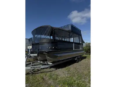 Come visit us at Adventure Motors!! 2023 Legend V-Series Aqua Tower Sport Pro w/ full enclosure, 115...