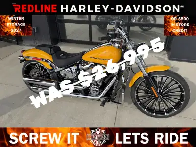 2025 Harley-Davidson® FXBR - Breakout® We have the largest selection of pre-owned motorcycles in Sas...