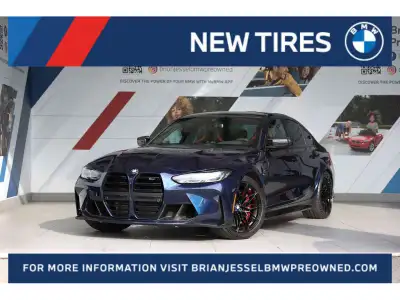 2021 BMW M3 Competition 3.0L I6 DOHC 24V RWD 8-Speed Automatic Sport EXTERIOR - TANZANITE BLUE METAL...