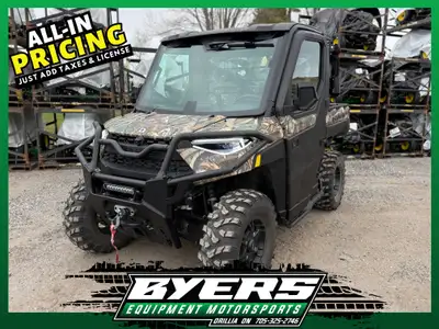 FULLY LOADED, LOW KMS -- 1,749 kms -- Heat AC -- Front Rear Cameras -- Ride Command with GPS and Aud...