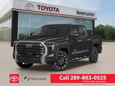 In Stock Unit - Complimentary Tonneau Cover And Running BoardsThe 2026 Toyota Tundra 4x4 Crewmax Lim...