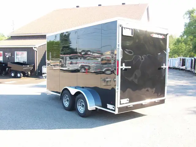 2025 Weberlane galvanise cargo 7' x 14' v-nose 2 essieux rampe 7 in Cargo & Utility Trailers in Laval / North Shore - Image 9