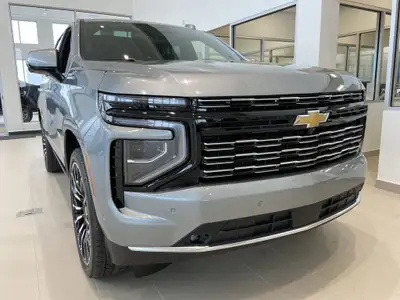 AMVIC Licensed Dealer The 2025 Chevrolet Tahoe High Country in Sterling Metallic is a pinnacle of lu...