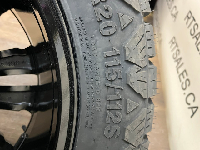 275/55/20 tires 20x8.5 8x165 GMC CHEVY 2500 3500 in Tires & Rims in Calgary - Image 3