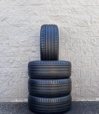 Pirelli PZero PZ4 R01 Rated Summer 21 Tires w/ Noise Canceling Foam (PNCS). 4x 255 40 21 (100%). Fit...