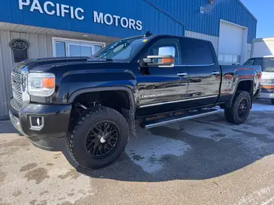 2018 GMC Sierra 3500HD Denali Duramax Diesel Crew Cab 4x4 for sale at Pacific Motors near Winnipeg,...