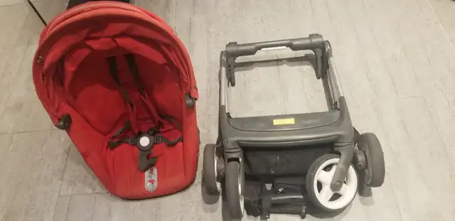 Stokke Scoot Stroller Versatile and stylish stroller Red colour in Strollers, Carriers & Car Seats in City of Toronto - Image 6