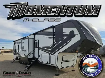 2021 Grand Design Momentum 399TH Toy Hauler - Pictures incoming Built for moto weekends, race trips,...