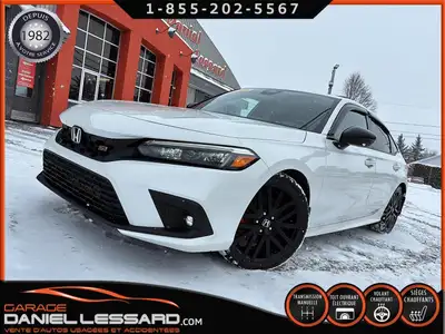 HONDA CIVIC SI MANUELLE CRUISE ADAPTATIF SIÈGES CHAUFFANT VOLANT CHAUFFANT DETECTEUR CHANGEMENT VOIE...