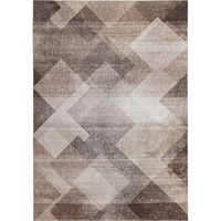 Sahara Collection Brown 4000 Water Repellent 5' x 8' Area Rug