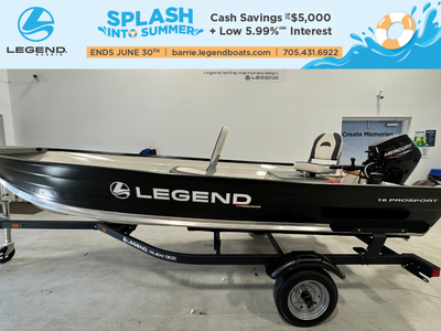 Check out our 2023 16 ProSport LS powered by a Mercury 20 ELH EFI 4S. This is a Specials List model...