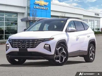 Experience effortless driving with this 2023 Hyundai Tucson Hybrid Ultimate, boasting a pristine Cry...