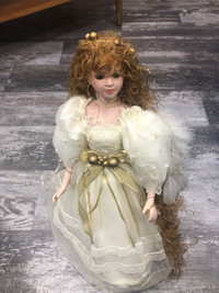 Porcelain Angel Wing Doll -$20