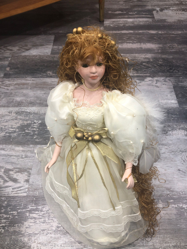 Porcelain Angel Wing Doll -$20 in Arts & Collectibles in Hamilton