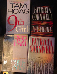 Assorted mystery books $4 each