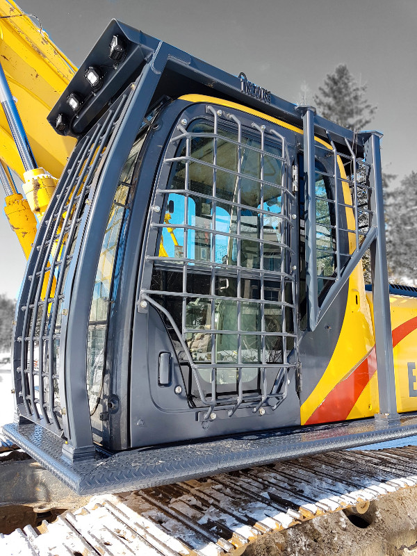 Excavator Cab and Machine guarding - FOPS, FOG's, Catwalks etc. in Heavy Equipment in Fort McMurray