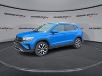 // ACCIDENT FREE!! // Finished in Blue with a Black interior, this 2023 Volkswagen Taos Comfortline... (image 3)