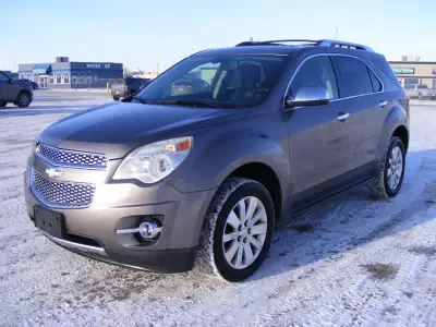2011 CHEVROLET EQUINOX LTZ/AUTO/AIR/TILT/CRUISE/PL/PW/PM/ALLOYS.CD/3.0 LITRE/HEATED LEATHER/SUNROOF/...