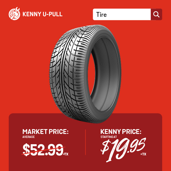 Huge Inventory of Used Tires starting at $19.95 at Kenny U-Pull in Tires & Rims in City of Toronto - Image 2