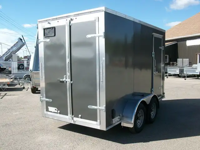 2025 Weberlane CARGO 6' X 12' V-NOSE 2 ESSIEUX 7'HT CONTRACTEUR  in Cargo & Utility Trailers in Laval / North Shore - Image 7