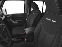 The 2018 Jeep Wrangler JK Unlimited Rubicon in stunning white with an all-wheel-drive system invites... (image 9)