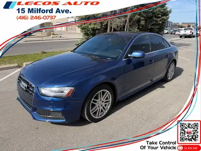 All vehicles come with a full vehicle History Report, ask to see it! 2014 Audi A4 S line features in...