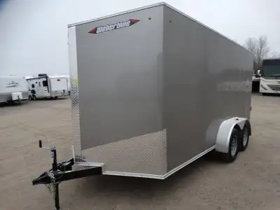 Welcome to Longhaul Trailer Sales Inc 7x16 enclosed trailer for rent! It has tandem 3500 lb axles wi...