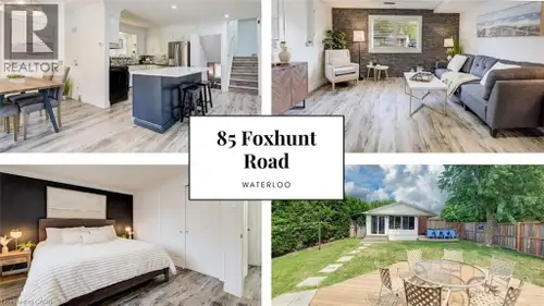At 85 Foxhunt Road, every level has a purpose. This updated four-level side split in established Col...